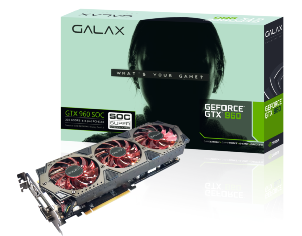 USED GALAXY GTX 980 4GB OC