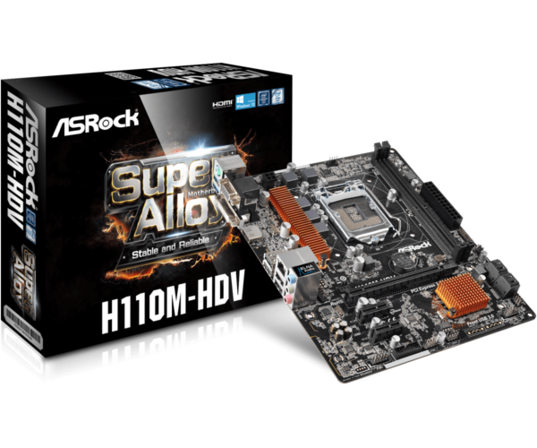 USED ASROCK H110M-HDV