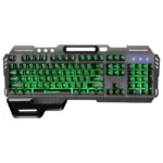 SPACE WARSHIP-GK70 Ergonomic Gaming Keyboard with RGB Lighting - Black