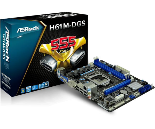 USED ASROCK H61M