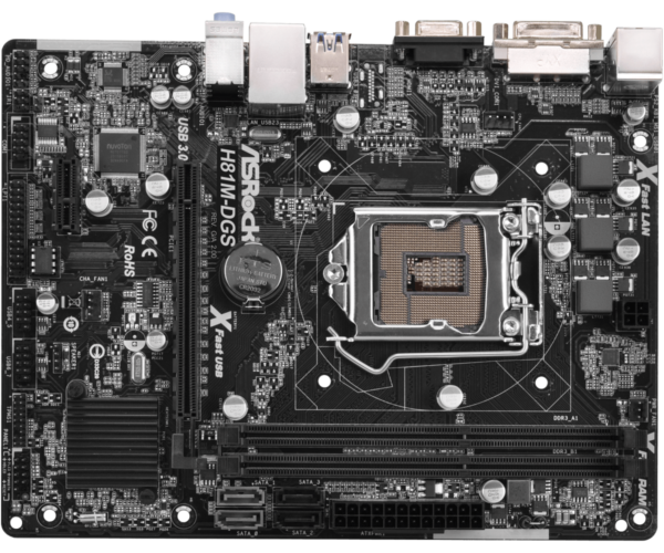 USED ASROCK H81M-DGS - Image 2