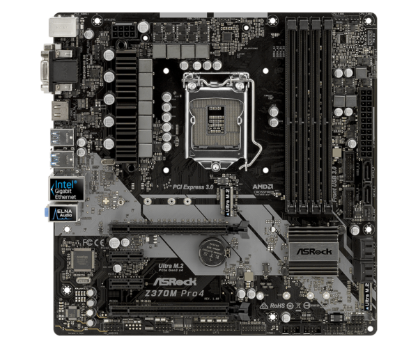 USED ASROCK Z370-PRO4 - Image 3