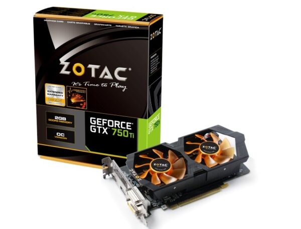 USED ZOTAC GTX 750 TI 2GB