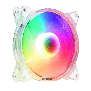 Trasnparent 5 Color RGB Fan