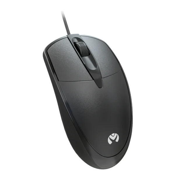 MOS-371U BK Mikuso Wired Optical Mouse 3 Buttons + 1 Wheel Black