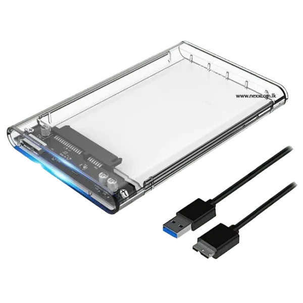 Transparent HDD Enclosure 3.0
