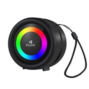 Kisonli S16 Bluetooth Speaker With LED Lights