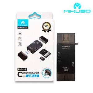 Mikuso 6-in-1 Card Reader MultiFunction OTG